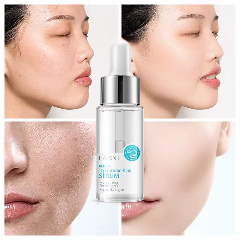 Hyaluronic Acid Serum Moisturizing Brightening Face Essence Skin Care Shrink Pore for Dry Facial Skin - Image 7