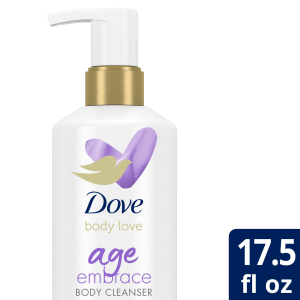 Body Love Age Embrace Daily Use Peptide Serum Women'S Body Cleanser, Unscented, 17.5 Fl Oz