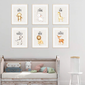 Crofford Animals 6 - Piece Paper Print